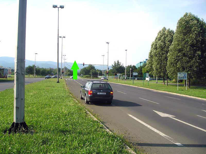 Avenija Gojka Šuška Križanje Avenija Gojka Šuška - Oporovečka ulica